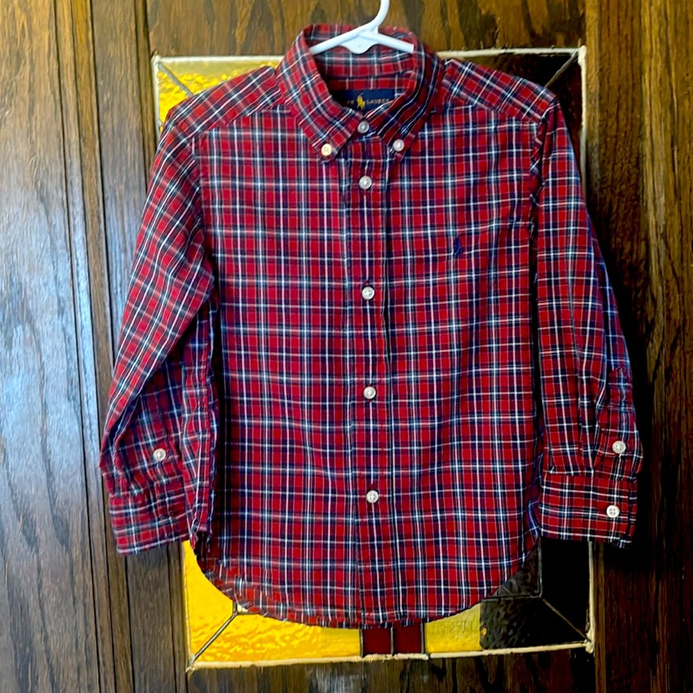 Ralph Lauren 3T button down shirt